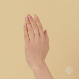 Handcrafted in Solid Gold Diamond Ring