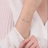 diamond handcuffs april birthstone bracelet