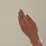 Dainty Gold Stacking Ring