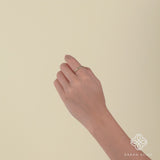 Petite Half Eternity Emerald Band