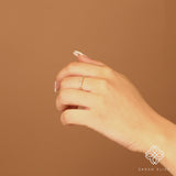 Solid Gold Handmade Diamond Ring