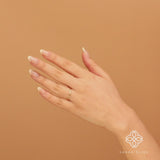 Tiny Cute Diamond Star Ring