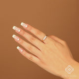 Dainty Diamond Dome Ring