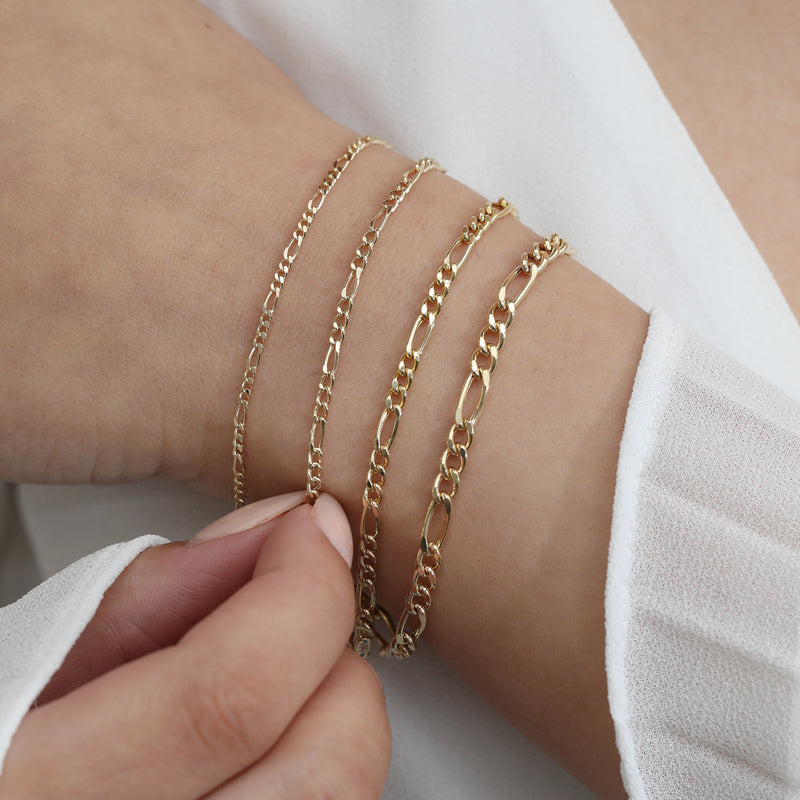 Figaro Chain Bracelet - SARAH ELISE