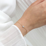 Dainty Hamsa Bracelet