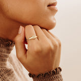 Diamond Ring in solid 14k or 18k gold