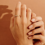 Handmade Prong Set Diamond Ring