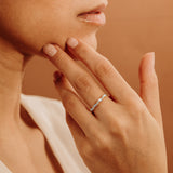 Diamond Cluster Ring