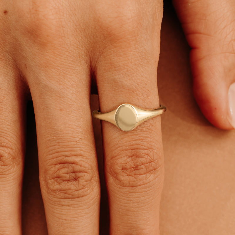 Oval Signet Ring