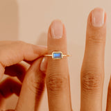 Natural Labradorite Ring