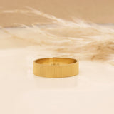 Solid Gold Simplistic Wedding Band