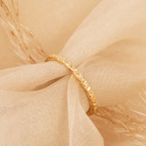 Solid Gold Minimalist Stacking Ring
