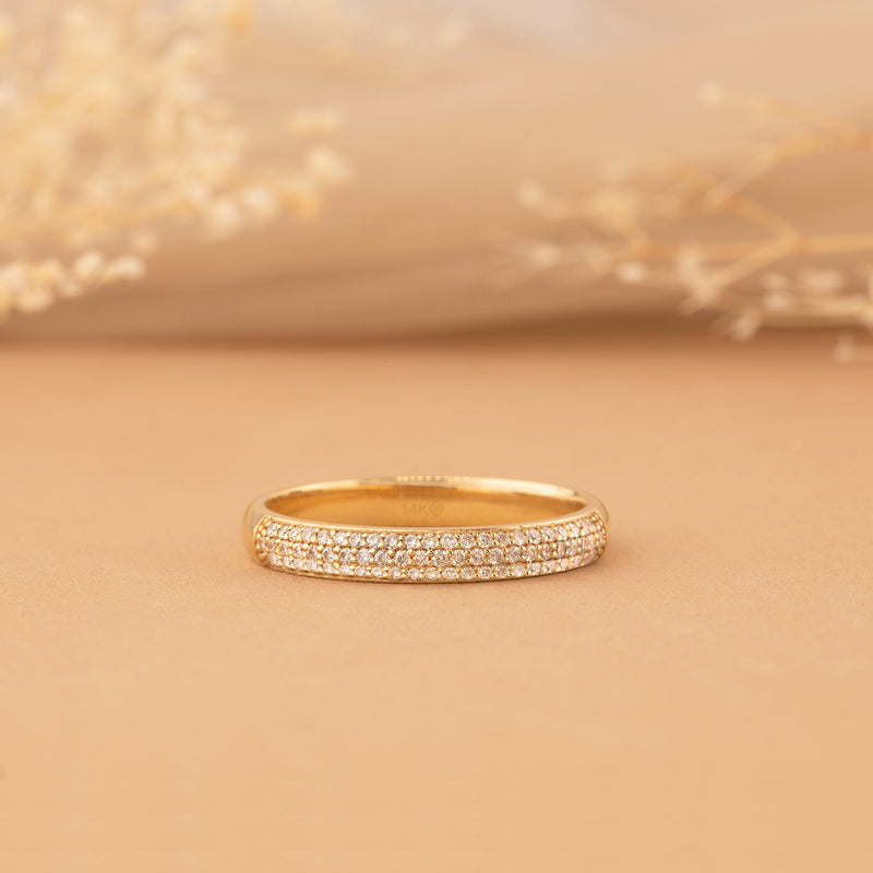 Half Eternity Wedding Ring
