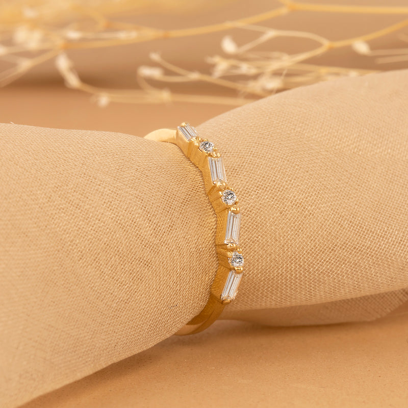 Dainty Diamond Band