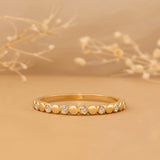 Gold Ring with Diamonds