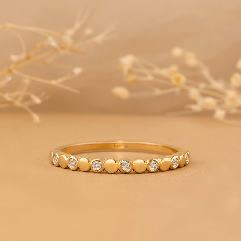 Gold Ring with Diamonds