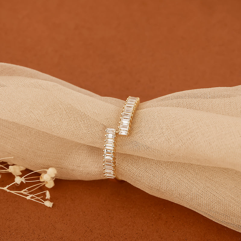 Dainty Diamond Gold Ring