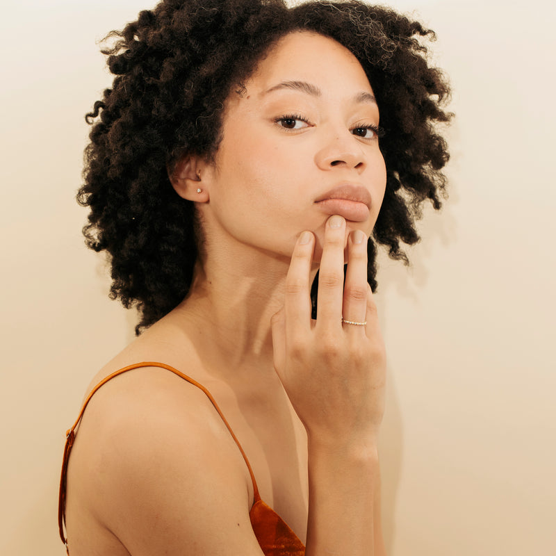 Diamond Dainty Ring In 14k or 18k Gold