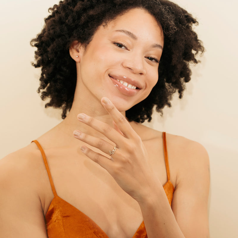 Handmade Minimalist Love Ring