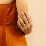 Gatby Gold Emerald Ring