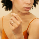 Handmade Gold Stacking Ring