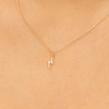 Pave Diamond Lightning Bolt