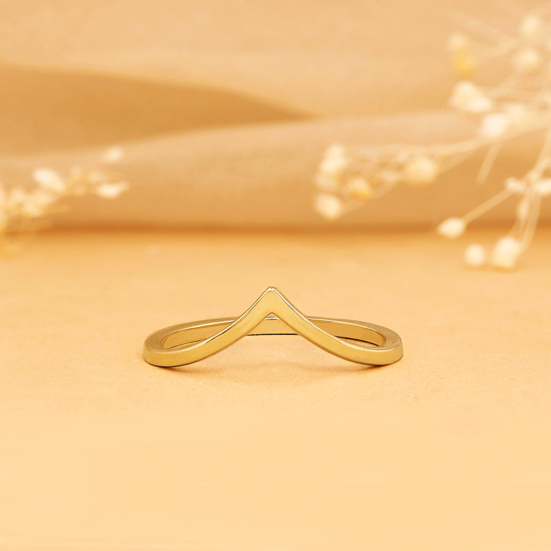 Dainty Gold Stacking Ring