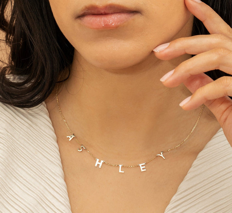 Plain Custom Name Necklace