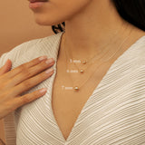 Gold Ball Necklace various Sizes