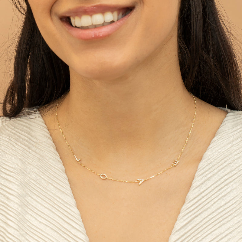 Diamond Love Necklace