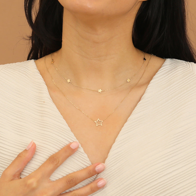 Plain Multi Star Charm