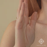 petite handmade ring