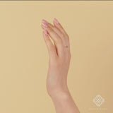 natural purple gem ring