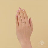 Solid Gold Tourmaline Ring