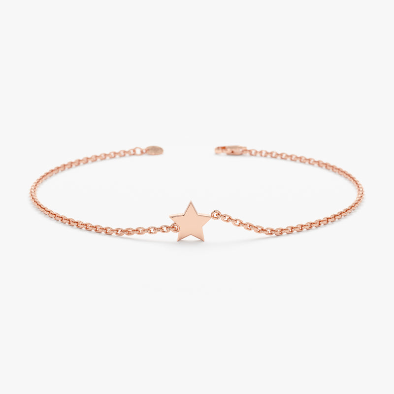 Rose Gold Star Bracelet