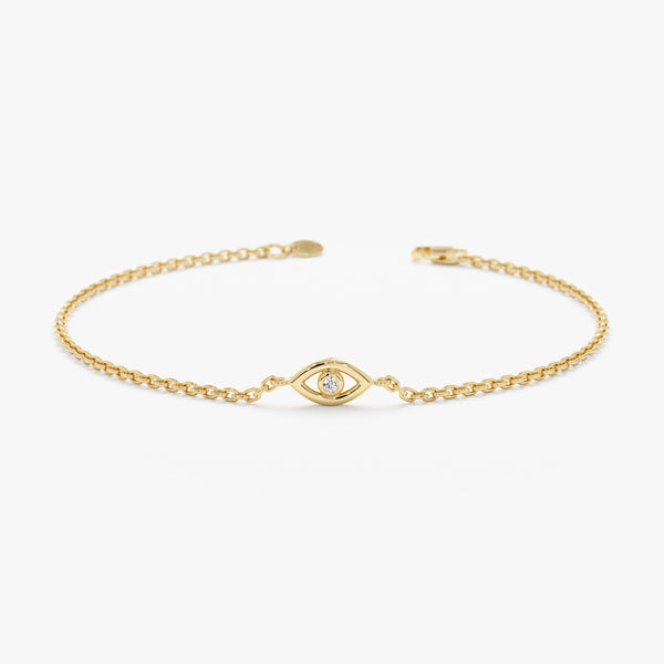 Petite Diamond Lucky Eye Bracelet