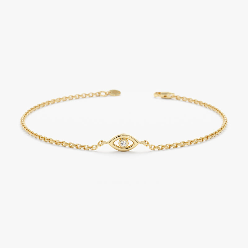Petite Diamond Lucky Eye Bracelet