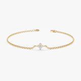 Diamond Clover Bracelet