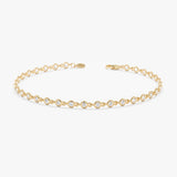 Diamond Bezel Tennis Bracelet