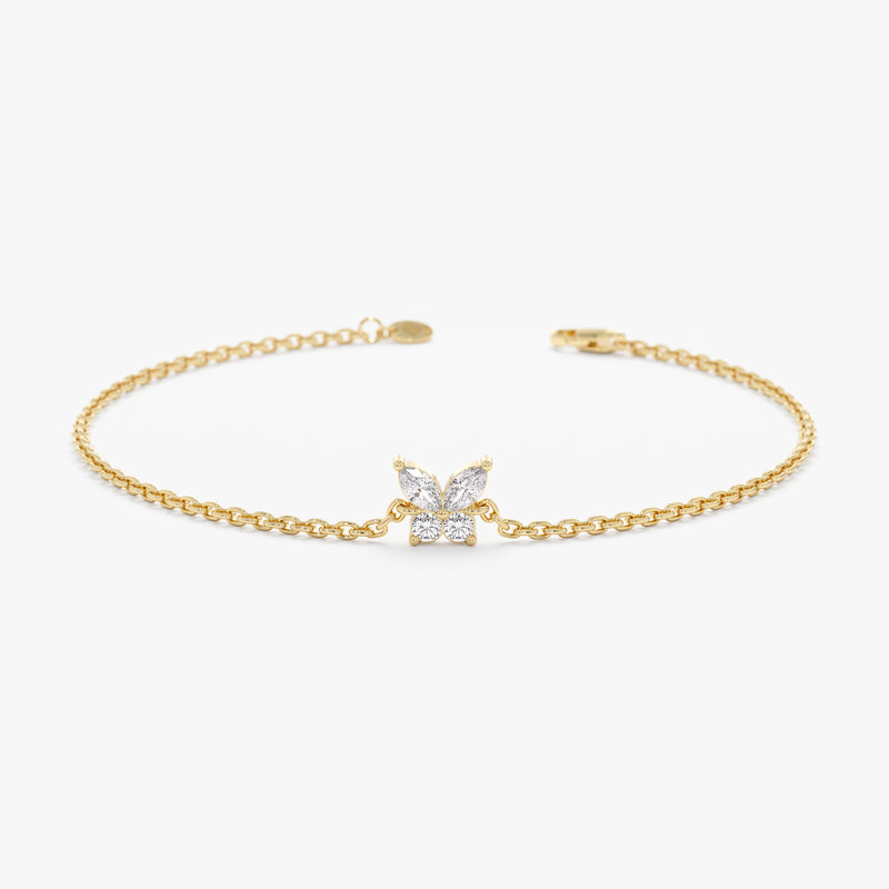Marquise Butterfly Bracelet