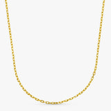 Solid Gold Cable Chain