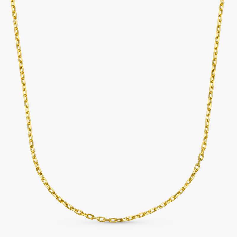 Solid Gold Cable Chain