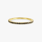 Black Diamond Full Eternity Ring