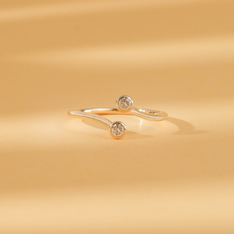 solid gold ethically sourced ring