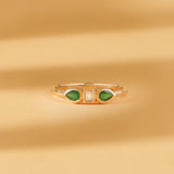 may and april birthstone ring