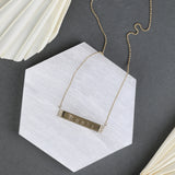 diamond id necklace