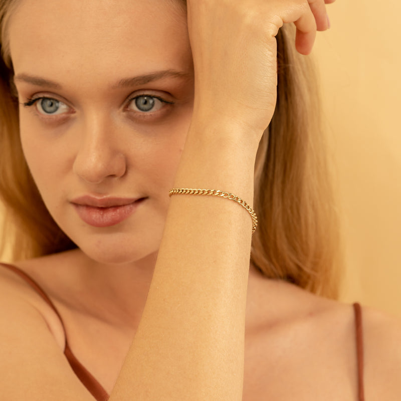 Handmade Miami Cuban Chain Bracelet