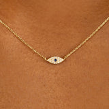 Blue Sapphire Protection Necklace