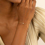 Minimalistic Diamond Star Bracelet 