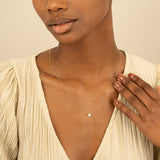 Gold thick Star pendant Necklace